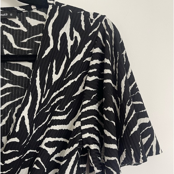 Zebra print midi dress - Picture 2 of 4